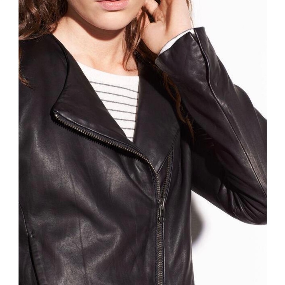 Leather jacket